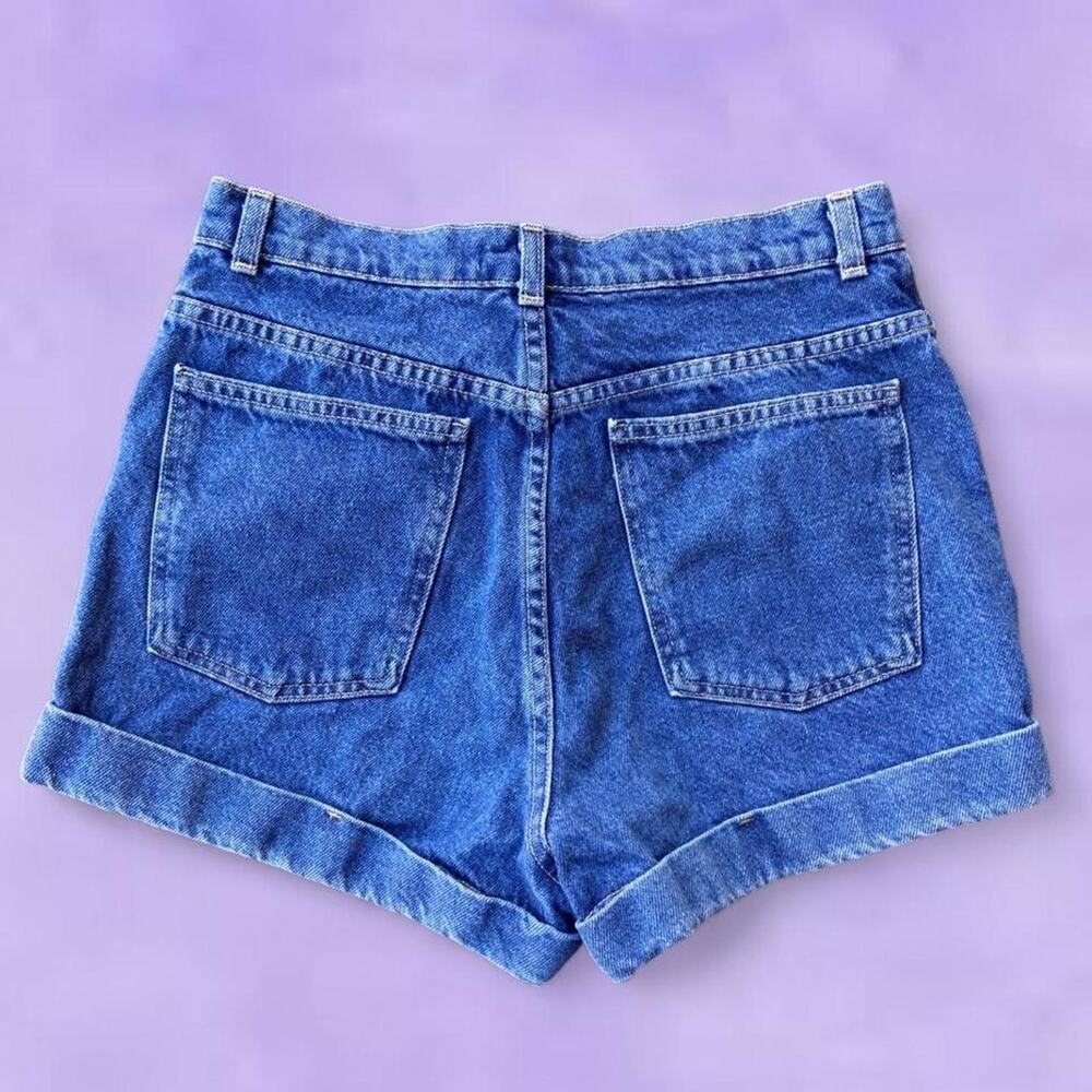 Vintage American Apparel high waisted denim shorts